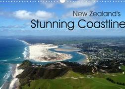 New Zealand's Stunning Coastline (Wall Calendar 2022 DIN A3 Landscape)