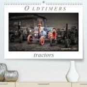 Oldtimer - tractors (Premium, hochwertiger DIN A2 Wandkalender 2022, Kunstdruck in Hochglanz)