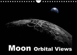 Moon Orbital Views (Wall Calendar 2022 DIN A4 Landscape)