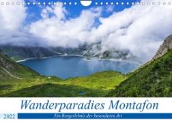 Wanderparadies Montafon (Wandkalender 2022 DIN A4 quer)