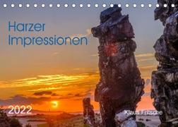 Harzer Impressionen (Tischkalender 2022 DIN A5 quer)