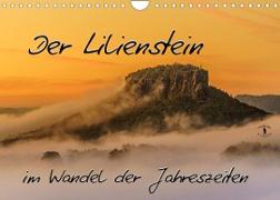 Der Lilienstein im Wandel der Jahreszeiten (Wandkalender 2022 DIN A4 quer)