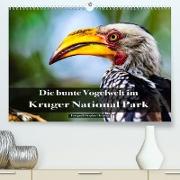 Die bunte Vogelwelt im Kruger National Park (Premium, hochwertiger DIN A2 Wandkalender 2022, Kunstdruck in Hochglanz)