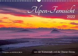Alpen-Fernsichten von der Südwestalb und Oberen Donau (Wandkalender 2022 DIN A3 quer)