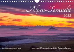 Alpen-Fernsichten von der Südwestalb und Oberen Donau (Wandkalender 2022 DIN A4 quer)