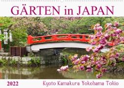 Gärten in Japan (Wandkalender 2022 DIN A2 quer)