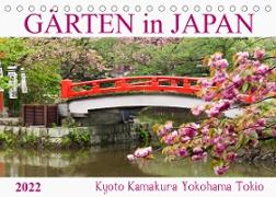Gärten in Japan (Tischkalender 2022 DIN A5 quer)