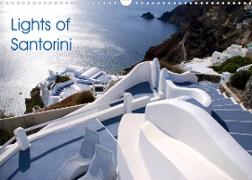 Lights of Santorini (Wall Calendar 2022 DIN A3 Landscape)