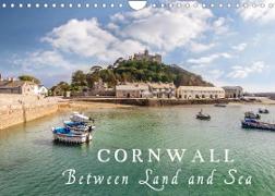 Cornwall - Between Land and Sea (Wall Calendar 2022 DIN A4 Landscape)
