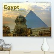 Egypt - from Abu Simbel to the Sphinx (Premium, hochwertiger DIN A2 Wandkalender 2022, Kunstdruck in Hochglanz)