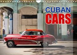 Cuban Cars (Wall Calendar 2022 DIN A4 Landscape)