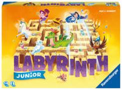 Ravensburger Kinderspiel 20847 - Junior Labyrinth - Familienklassiker für die Kleinen, Spiel für Kinder ab 4 Jahren - Gesellschaftspiel geeignet für 2-4 Spieler, Junior-Ausgabe