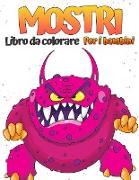 Mostri libro da colorare per i bambini