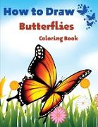How To Draw Butterflies Coloring Book