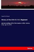 History of the 20th O.V.V.I. Regiment