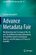 Advance Metadata Fair