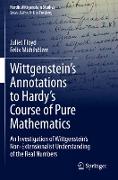 Wittgenstein¿s Annotations to Hardy¿s Course of Pure Mathematics