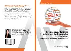 Evaluation of Training Effectiveness for Leadership Development