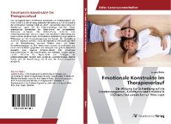 Emotionale Konstrukte im Therapieverlauf
