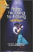 From Feuding to Falling: An Enemies to Lovers, Faking It Romance