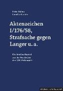 Aktenzeichen I/176/58, Strafsache gegen Langer u.a