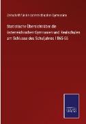 Statistische Übersicht über die österreichischen Gymnasien und Realschulen am Schlusse des Schuljahres 1865-66