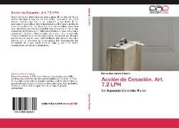 Acción de Cesación. Art. 7.2 LPH