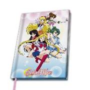 SAILOR MOON - A5 Notebook "Sailor warriors"