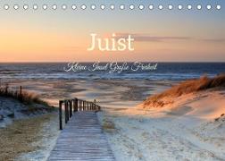 Juist - Kleine Insel, Große Freiheit (Tischkalender 2022 DIN A5 quer)