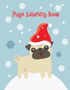 Pugs Coloring Book