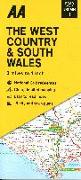 Road Map Britain 01. West Country & South Wales 1 : 200 000