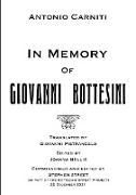In Memory Of Giovanni Bottesini