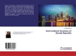 International business of Slovak Republic