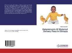 Determinants Of Maternal Delivery Place In Ethiopia