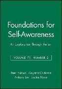 Foundations for Self-Awareness: An Exploration Through Autism