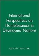 International Perspectives on Homelessness in Developed Nations