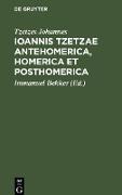 Ioannis Tzetzae Antehomerica, Homerica et Posthomerica