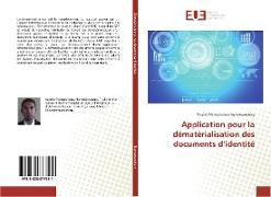 Application pour la dématérialisation des documents d¿identité
