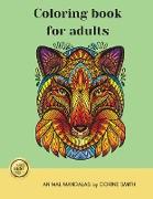 Adult coloring book - Animal mandala