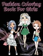 Fashion Coloring Book For Girls