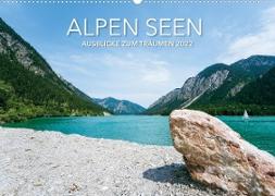 Alpen Seen (Wandkalender 2022 DIN A2 quer)