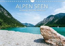 Alpen Seen (Wandkalender 2022 DIN A4 quer)