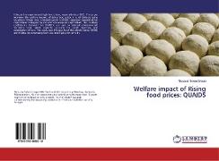 Welfare impact of Rising food prices: QUAIDS
