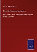 Chemistry Inorganic and Organic