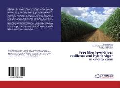 Free fiber level drives resilience and hybrid vigor in energy cane