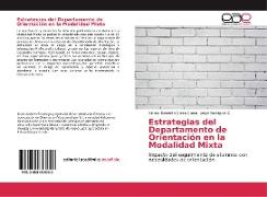 Estrategias del Departamento de Orientación en la Modalidad Mixta