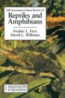 Reptiles and Amphibians