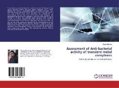 Assessment of Anti-bacterial activity of transient metal complexes