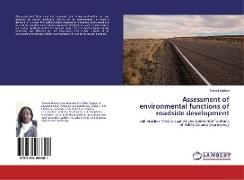 Assessment of environmental functions of roadside development