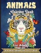 Animals Coloring Book For Adults